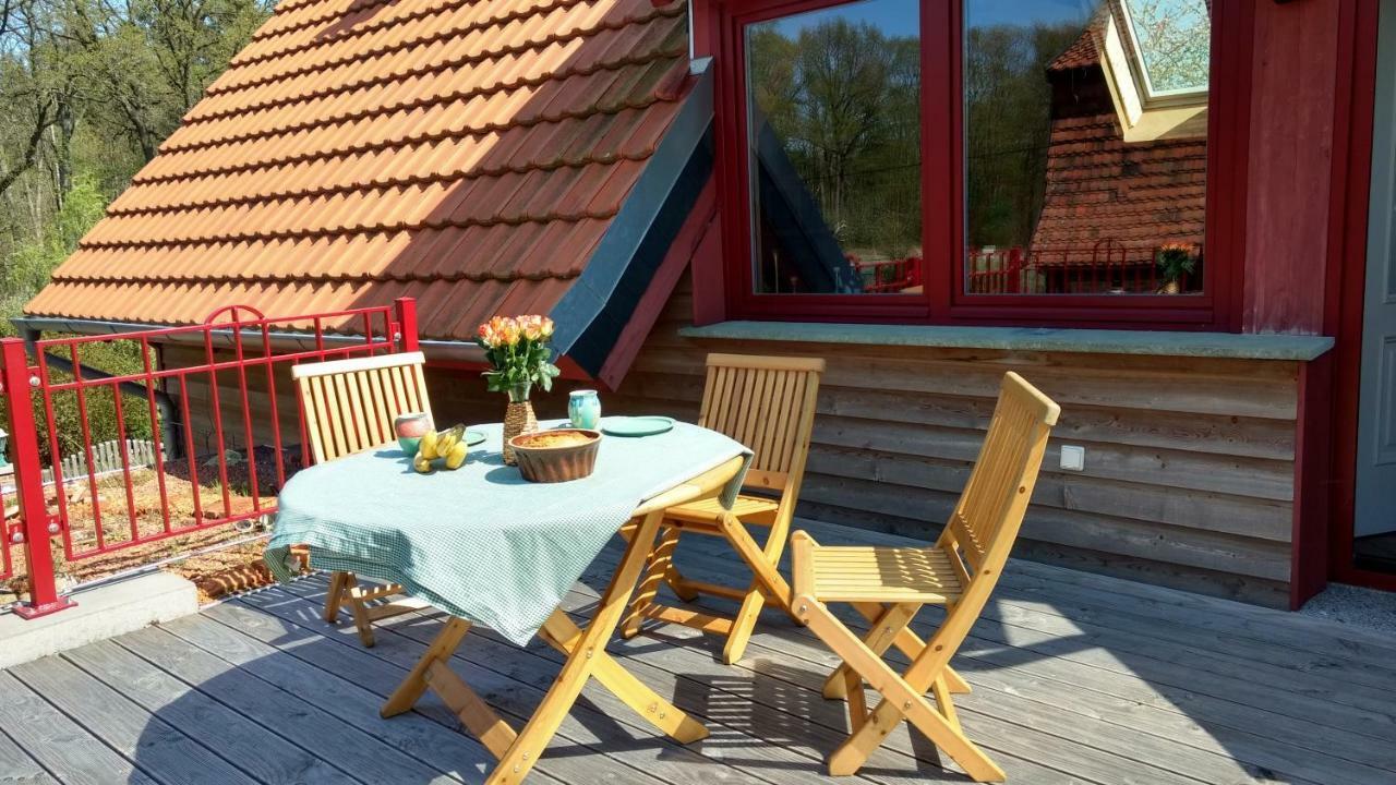 Ziegeleihof Inmitten Von Wiesen Und Waeldern Degenershausen Exterior foto