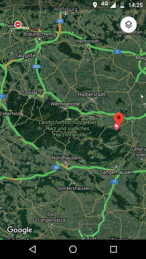 Ziegeleihof Inmitten Von Wiesen Und Waeldern Degenershausen Exterior foto